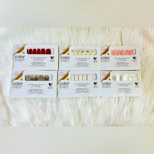 New Color street press on nail polish strips